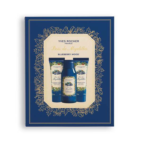 Yves Rocher Dárková sada 3 produktů Borůvkový les