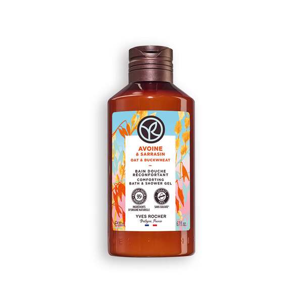 Yves Rocher Sprchový gel Oves & pohanka Bain de Nature 200 ml