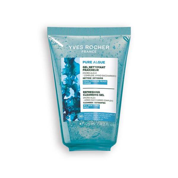 Svěží čisticí gel Pure Algue od Yves Rocher