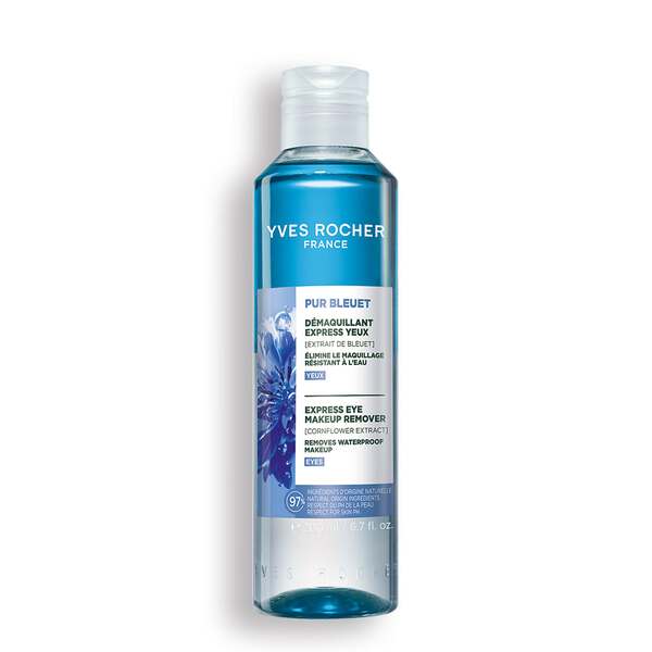 Yves Rocher Expresní odličovač na oči s chrpou Pur Bleuet 200 ml