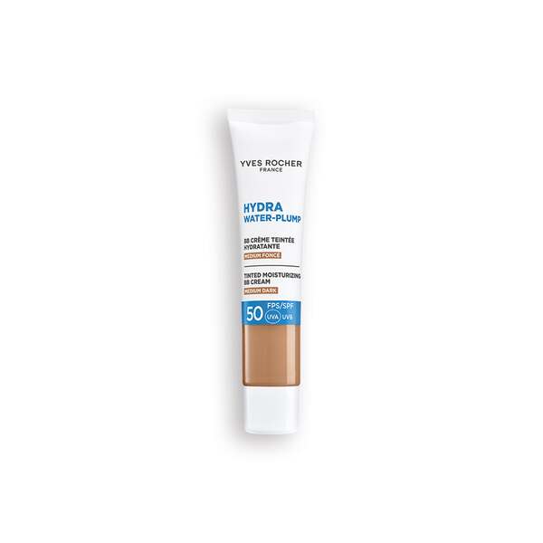 Yves Rocher Hydratační BB krém s SPF 50 - Medium foncé  40 ml odstín Teinte Medium Foncé