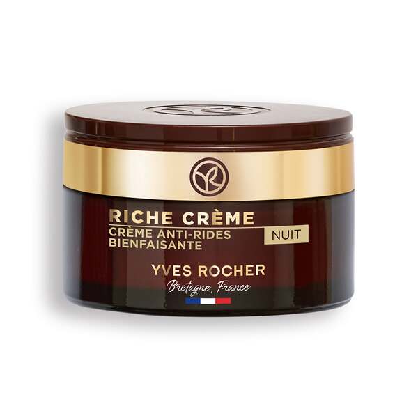 Yves Rocher Noční péče proti vráskám Riche Crème 50 ml
