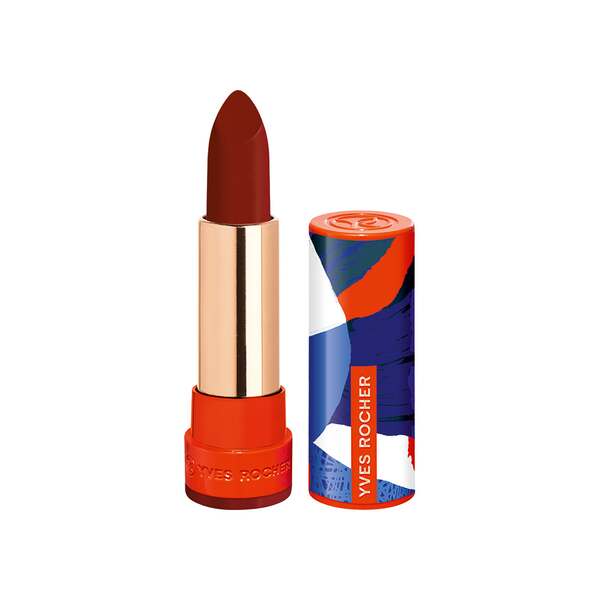 Yves Rocher Matná rtěnka Rouge Elixir Couleurs Nature odstín 12. Brun