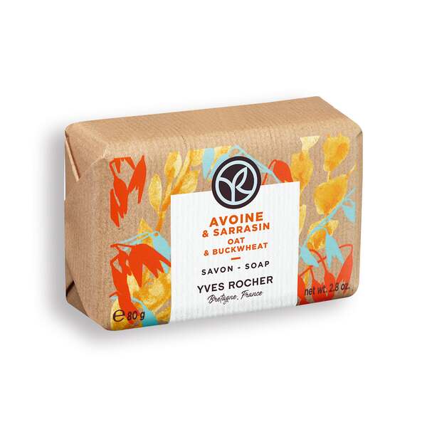 Yves Rocher Mýdlo oves & pohanka 80 g