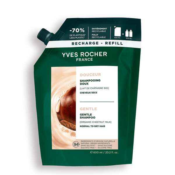 Yves Rocher Douceur zjemňující šampon 600 ml koupíte na Yves-Rocher.cz