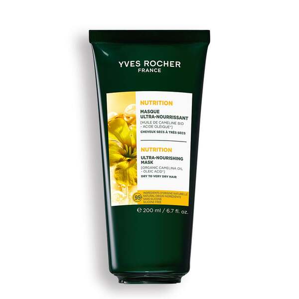 Yves Rocher Nutrition vyživující maska na vlasy 200 ml koupíte na Yves-Rocher.cz