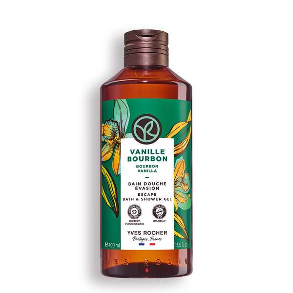 Yves Rocher Sprchový gel Vanilka Bain de Nature 400 ml