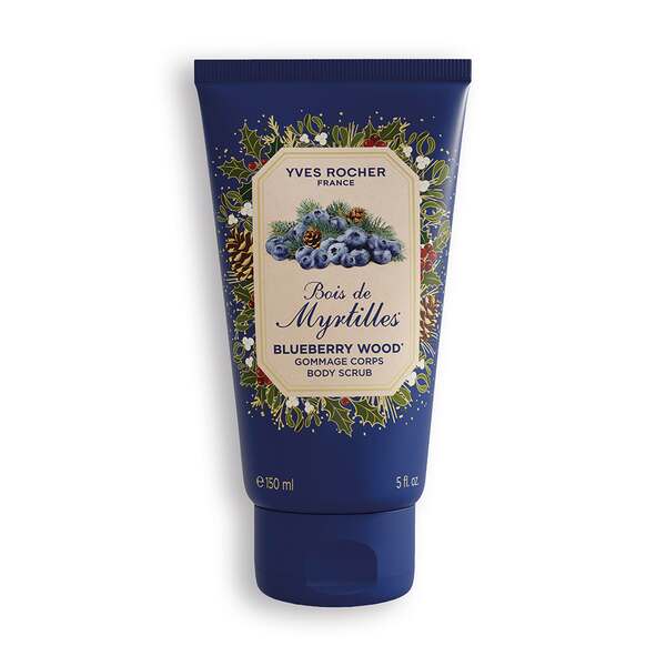 Yves Rocher Tělový peeling Borůvkový les 150 ml