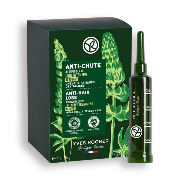 Yves Rocher ANTI-CHUTE intenzivní kúra proti vypadávání vlasů 60 ml koupíte na Yves-Rocher.cz