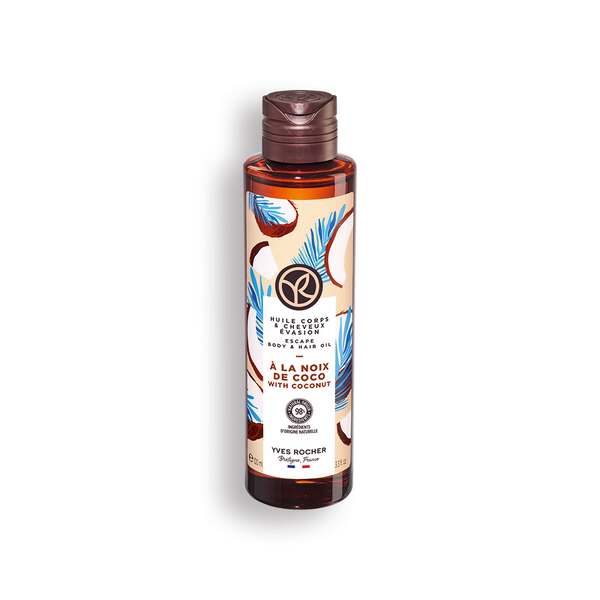 Yves Rocher Olej na tělo a vlasy Kokos Bain de Nature 100 ml