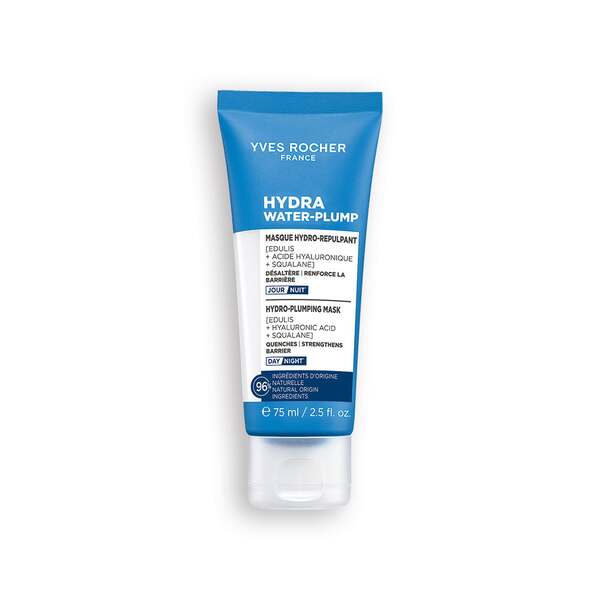Yves Rocher Hydra Water-Plump hydratační vyhlazující maska na den i noc 75 ml koupíte na Yves-Rocher.cz