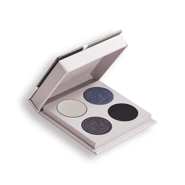 Yves Rocher Paletka 4 očních stínů Gris Bleu Couleurs Nature odstín Gris Bleu