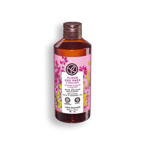 Yves Rocher Sprchový gel Luční kvítí & vřes Bain de Nature 400 ml