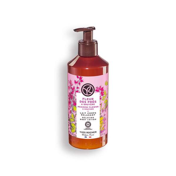 Yves Rocher Tělové mléko Luční kvítí & vřes Bain de Nature 390 ml