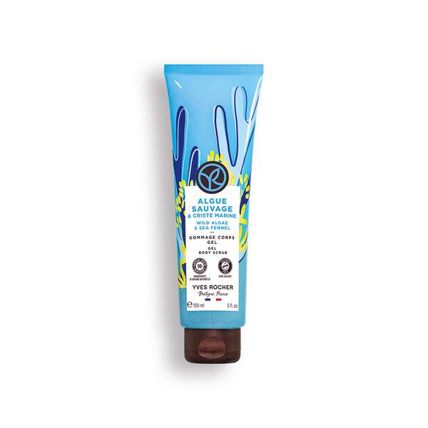 Yves Rocher Gelový tělový peeling Mořská řasa & motar přímořský Bain de Nature 150 ml