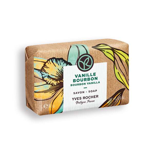 Yves Rocher Mýdlo Vanilka Bain de Nature,Cosmetiques Solides 80 g