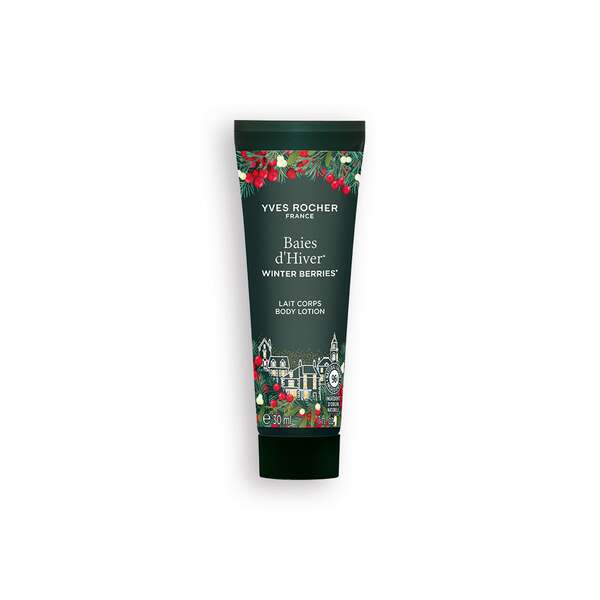 Yves Rocher Tělové mléko Zimní plody Vánoční limitovaná edice 30 ml