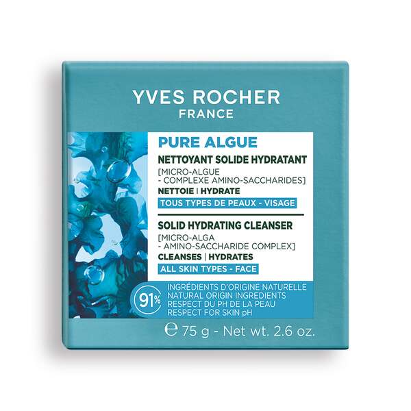 Yves Rocher Tuhý hydratační čistič na obličej Pure Algue 75 g