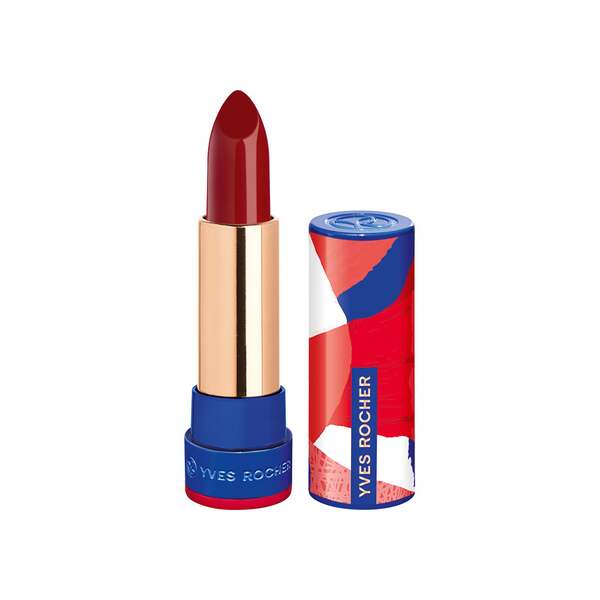 Yves Rocher Lesklá rtěnka Couleurs Nature odstín 10. Rouge confiance