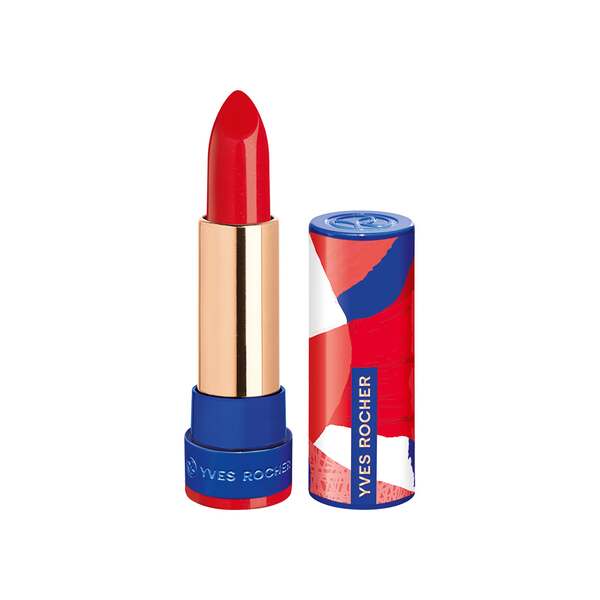 Yves Rocher Lesklá rtěnka Couleurs Nature odstín 14. Coquelicot irrésistible