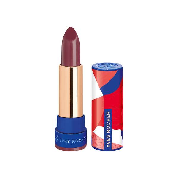 Yves Rocher Lesklá rtěnka Couleurs Nature odstín 20. Figue délicate