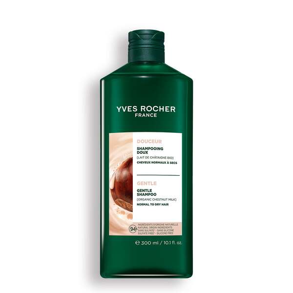 Yves Rocher Douceur jemný šampon with Organic Chestnut Milk 300 ml koupíte na Yves-Rocher.cz