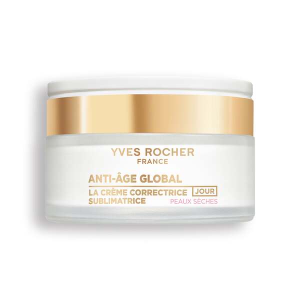 Yves Rocher Denní revitalizační krém proti vráskám na suchou pleť Anti-Age Global 50 ml