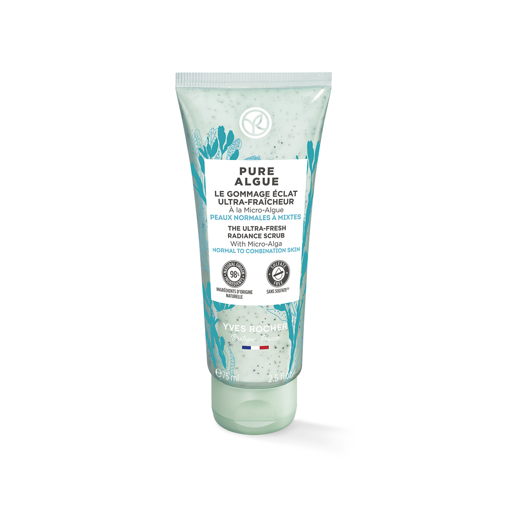 Rozjasňující peeling pro svěží pleť od Yves Rocher kosmetika od výrobce Yves Rocher Rozjasňující peeling pro svěží pleť od Yves Rocher